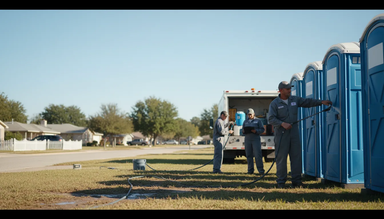 Long-Term Portable Toilet Rental in Norwalk, WI near me